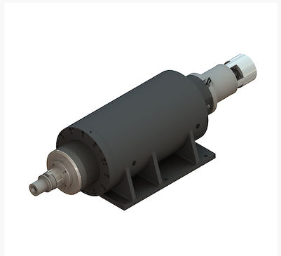 Dreh-Motorspindel - ECR 20 - VEM - mit hydraulischem Antrieb / flüssigkeitsgekühlt