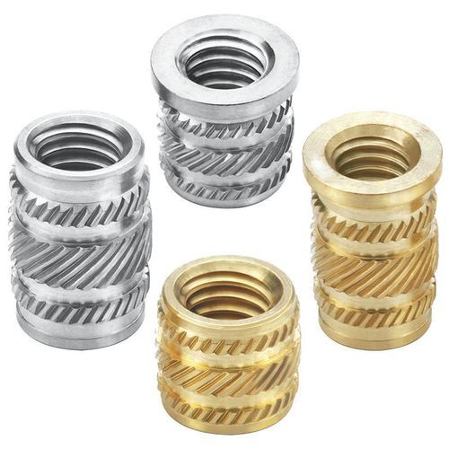 Gewindeeinsatz - 29, 30 series   - SPIROL - gerändelt / Messing / Aluminium