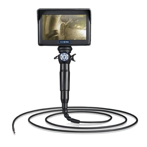Flexibles Videoendoskop - iRIS X PRO  - IT Concepts | Videoscope System - für Heizkessel / zur Bohruntersuchung / zur Kanalisationsinspektion