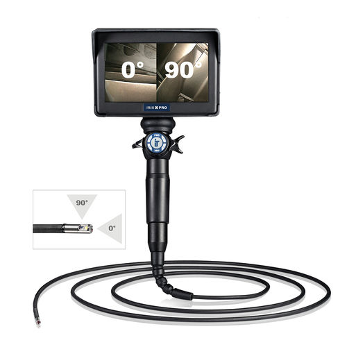 Flexibles Videoendoskop - iRIS X PRO DUAL VIEW - IT Concepts | Videoscope System - tragbar / USB / mehrere Richtungen