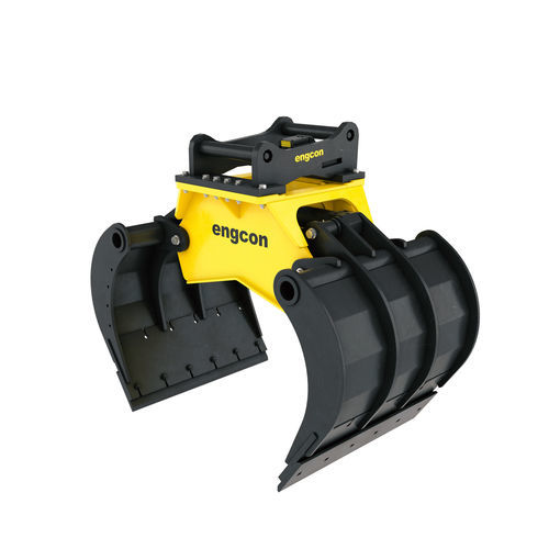 Sortierungs-Greifer - SG series - engcon Nordic AB - hydraulisch / für Stein / für Bagger