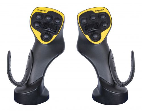 Joystick mit Tasten - MIG2 - engcon Nordic AB