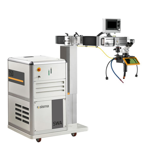 Laserschweißmaschine - SWA 150/300 - SISMA SPA - halbautomatisch / mit Rollen / zur Reparatur von Formen und Matrizen