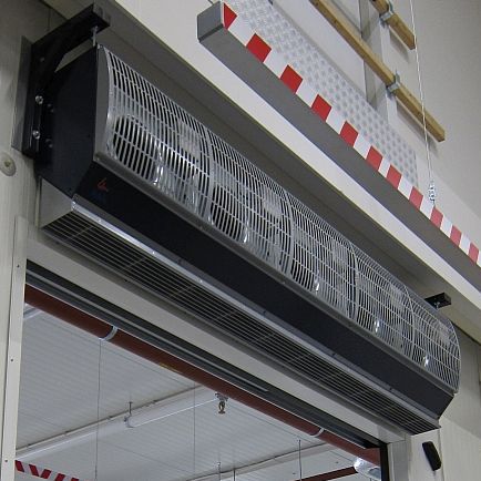 Kaltluftschleier - ISOLAIR - Biddle - horizontal / für Kühlraum / für den Innenraum