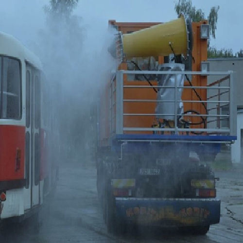 Staubbindemaschine zur Desinfizierung - HE20C - HENNLICH s r.o. - mobil