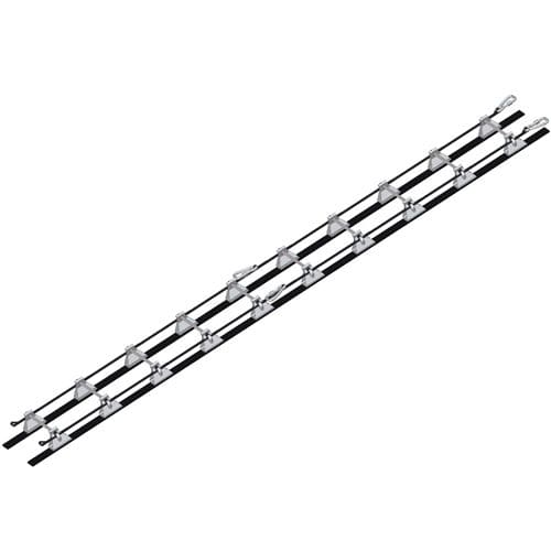 Teleskopische Leiter - SECURECHELLE® double - SOMAIN SECURITE - für Bedachungen