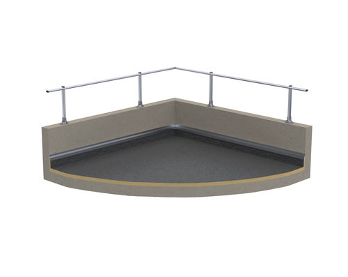Aluminium-Schutzgeländer - SECURILISSE® evo GCE-P - SOMAIN SECURITE