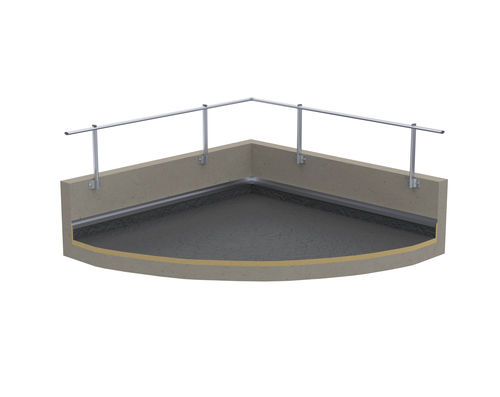 Aluminium-Schutzgeländer - SECURILISSE® evo GCE-A  - SOMAIN SECURITE
