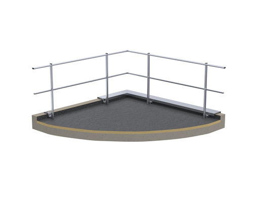 Aluminium-Schutzgeländer - SECURILISSE® evo GCE-RE  - SOMAIN SECURITE