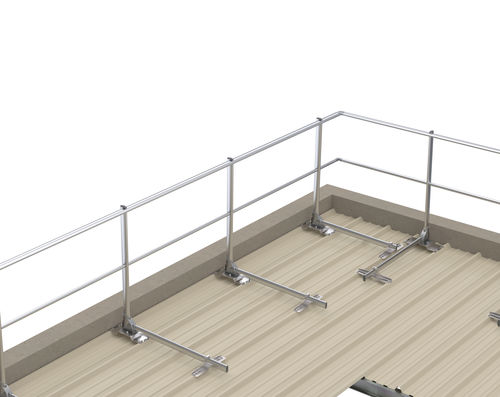 Aluminium-Schutzgeländer - SECURILISSE® evo GCE-BA  - SOMAIN SECURITE