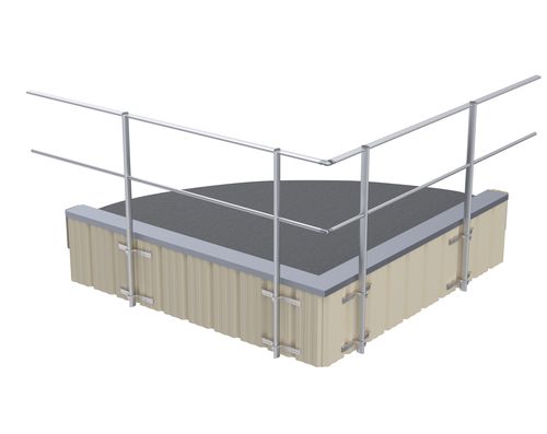 Aluminium-Schutzgeländer - SECURILISSE® evo GCE-B - SOMAIN SECURITE