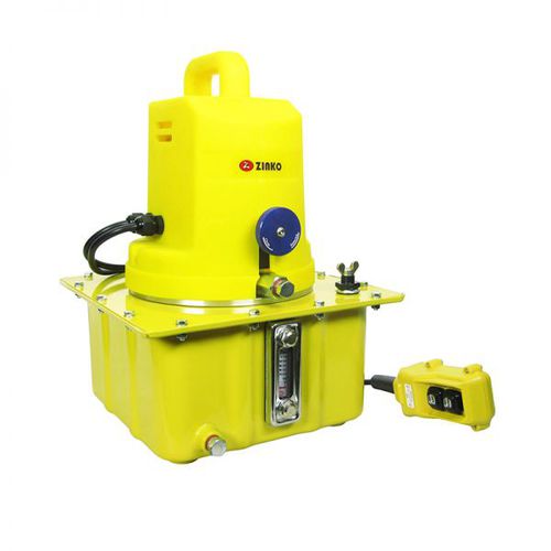 Hydraulikpumpe mit Elektromotor - ZPE-37SR-1L - Zinko Hydraulic Jack - für Materialumschlag / für Industrieanwendungen / für Heizöl