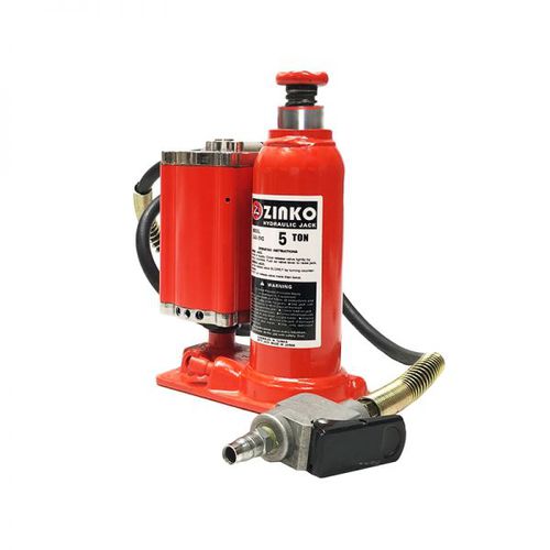 Flaschen-Hebebock - ZABJ-05M - Zinko Hydraulic Jack - hydropneumatisch / 5 t / Stahl