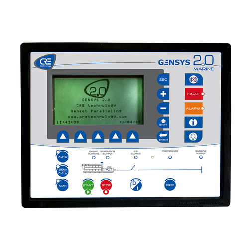 Generator-Controller / für Schifffahrtsanwendungen - GENSYS 2.0 MARINE - CRE TECHNOLOGY - automatisch / parallel / DNV