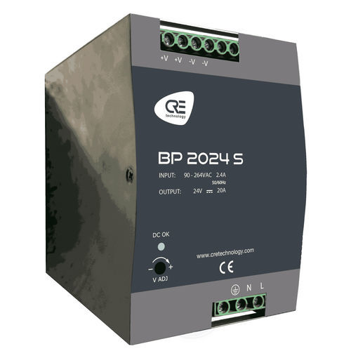 Batterieladegerät für Stromaggregate - BP2024S - CRE TECHNOLOGY - für Motorpumpe / auf DIN-Schiene / Blei