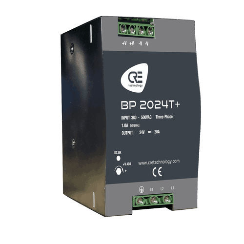 Batterieladegerät für Stromaggregate - BP2024T+ - CRE TECHNOLOGY - für Motorpumpe / auf DIN-Schiene / Blei