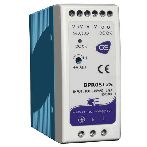 Batterieladegerät für Stromaggregate - BPR0512S - CRE TECHNOLOGY - für Motorpumpe / auf DIN-Schiene / Blei