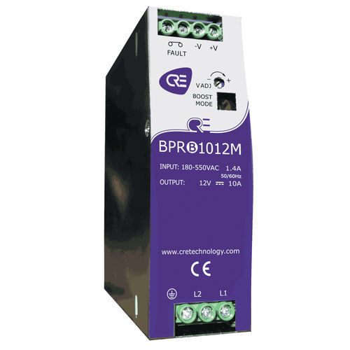 Batterieladegerät für Stromaggregate - BPRB1012M - CRE TECHNOLOGY - für Motorpumpe / auf DIN-Schiene / Blei