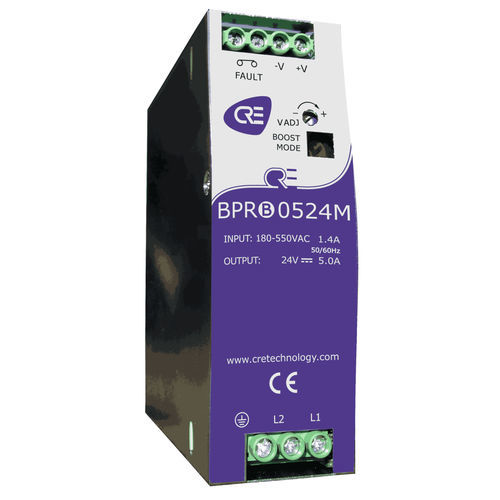 Batterieladegerät für Stromaggregate - BPRB0524M - CRE TECHNOLOGY - für Motorpumpe / auf DIN-Schiene / Blei