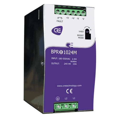 Batterieladegerät für Stromaggregate - BPRB1024M - CRE TECHNOLOGY - für Motorpumpe / auf DIN-Schiene / Blei