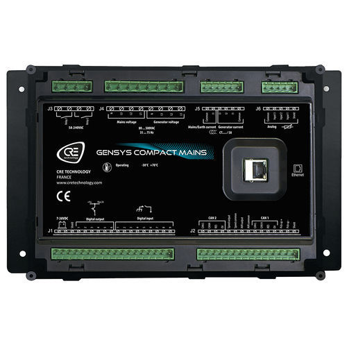 Automatischer Generator-Controller - GENSYS COMPACT MAINS CORE - CRE TECHNOLOGY - parallel / Synchronisation / zur Montage an der Rückseite
