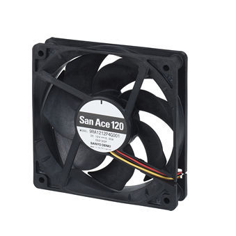 Axiallüfterrad - 9RA1212A4001 - SANYO DENKI America - Kühlung / 12 VDC / Kunststoff