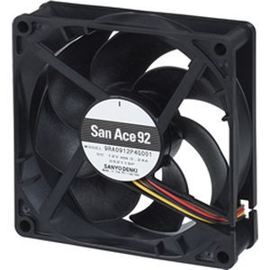 Axiallüfterrad - 9RA0912F4001 - SANYO DENKI America - Kühlung / 12 VDC / Kunststoff