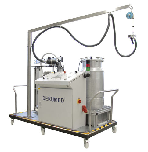 Volumetrischer Mischer-Dispenser - UNIDOS 300 TX/MP 200 Putty - Dekumed Kunststoff- und Maschinenvertrieb GmbH & C - Kolben / Zweikomponenten