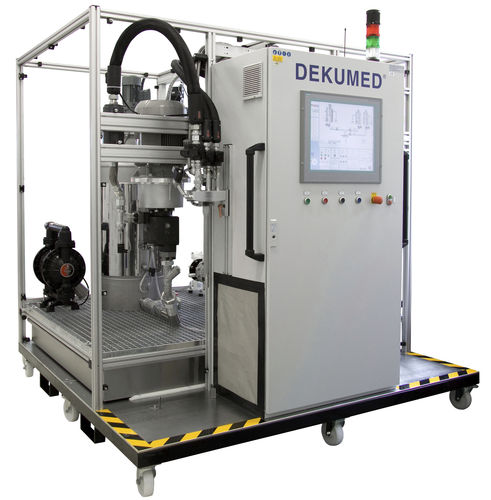 Mischer-Dispenser / Harz - UNIDOS 300 Infusion 3C - Dekumed Kunststoff- und Maschinenvertrieb GmbH & C - Kolben / Mehrkomponenten