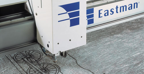 Schlagmarkiermaschine - EasiMark™ - Eastman Machine Company - Gewebe / integrierbar / Industrie