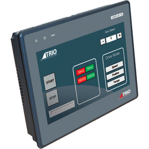 Terminal mit Touchscreen - UNIPLAY series - Trio Motion Technology - embedded / Ethernet / Anzeige