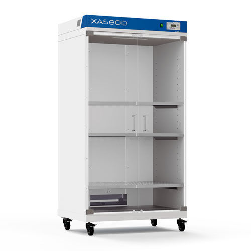 Edelstahl-Trockenschrank - XAS800 - France Etuves - Flügeltüren / für Laborglasware / mit Rollen