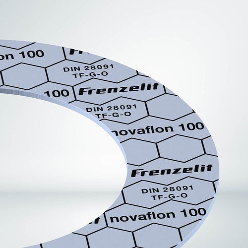 Glas-Dichtplatte - novaflon® 100 - Frenzelit - PTFE / für Stöcke