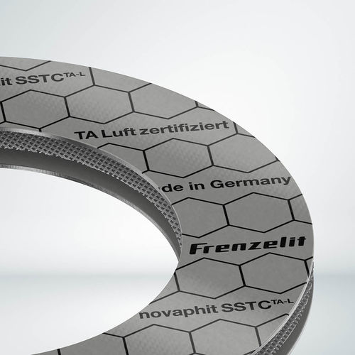 Graphit-Dichtplatte - novaphit® SSTCTA-L - Frenzelit - expandiertes Graphit / Metall / Stahl