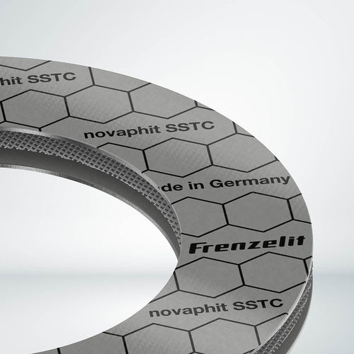 Graphit-Dichtplatte - novaphit® SSTC - Frenzelit - expandiertes Graphit / Metall / Umschlag