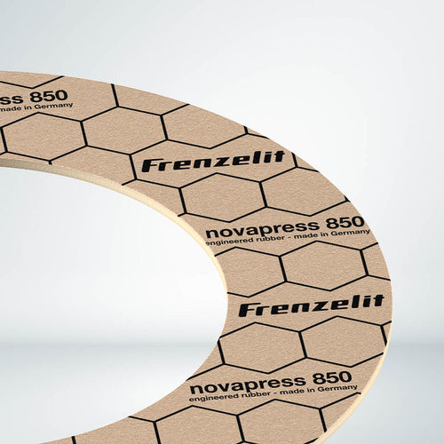 Gummidichtplatte - novapress® 850 - Frenzelit - Elastomer / Abdeckung / Faserstoff