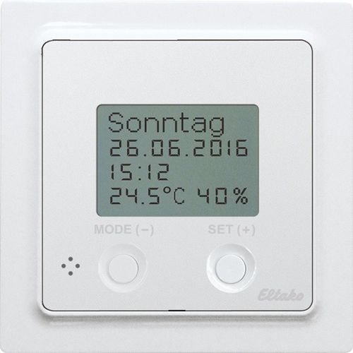 Kabelloser Thermo-Hygrostat - FUTH55D - Eltako Electronics - elektronisch / mit LCD-Display