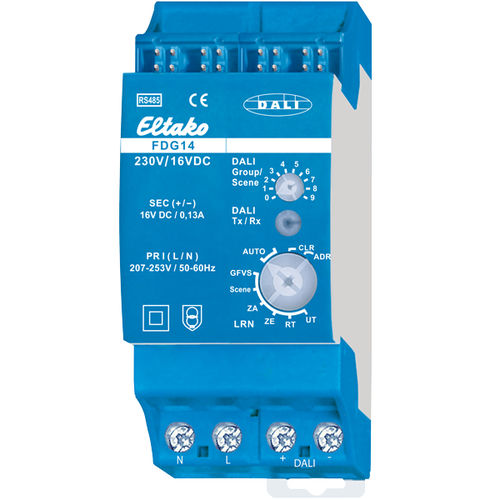 Gateway für Kommunikation - FDG14 - Eltako Electronics - kabellos / DALI / DIN-Schiene