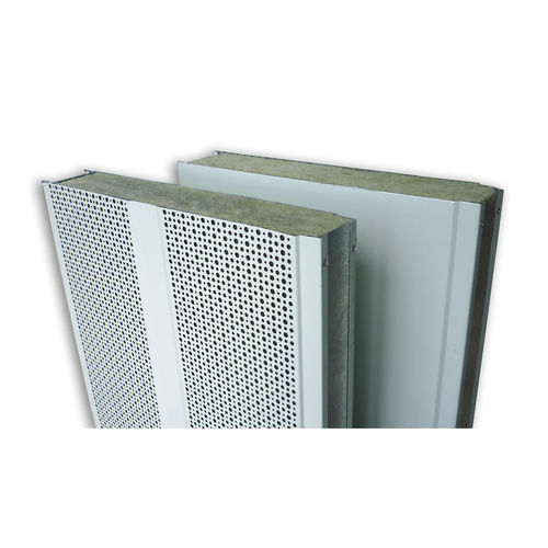 Akustik-Sandwichplatte - ACUSTIMODUL-80A - Acústica Integral - Soundproofing - Schaumstoffkern / mit Stahldeckblech / für Abdeckung