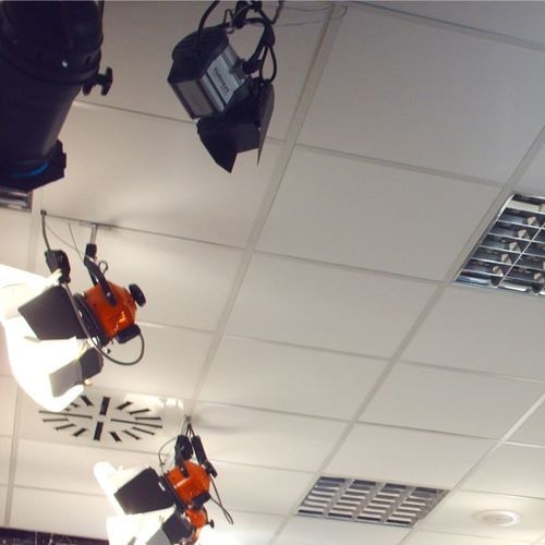 Mineralwollekern-Sandwichplatte - Acustec-N - Acústica Integral - Soundproofing - Glasfaser-Oberfläche / für Decke / Akustik