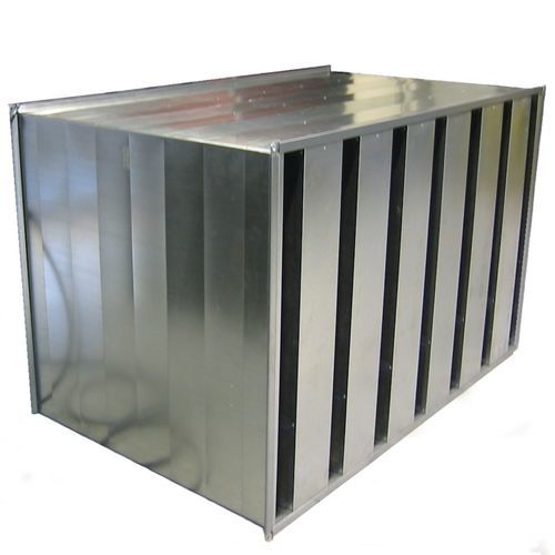 Schalldämpfer für Belüftung - SNA - Acústica Integral - Soundproofing - für Klimaanlagen / Metall