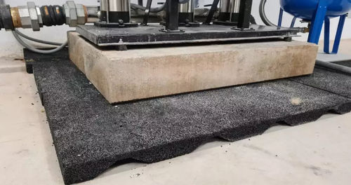 Rechteckige elastische Lagerung - ACUSTILASTIC-N - Acústica Integral - Soundproofing - Gummi / für Pumpen / für Verdichter