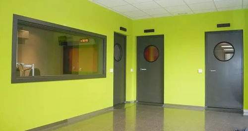 Einflügeltür - RS8 - 43 dB - Acústica Integral - Soundproofing - Metall / für den Innenbereich / für Kontrollraum