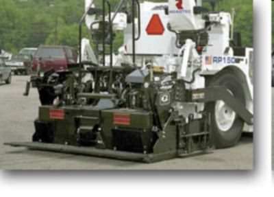 Asphaltfertiger - 8' (2.5 m) - 10'(3.0 m) | EZ-III - Roadtec - mit Gummireifen