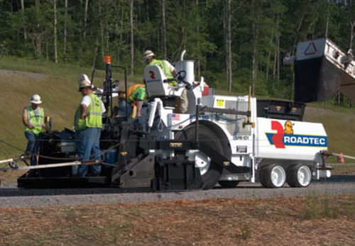 Asphaltfertiger - 10’ (3.0m) | RP-190 - Roadtec - mit Gummireifen