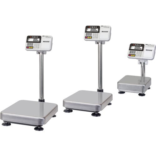 Multifunktionswaage - HV/W-C & HV/W-CP series - A&D COMPANY, LIMITED - Plattform / mit LCD-Display / Edelstahl
