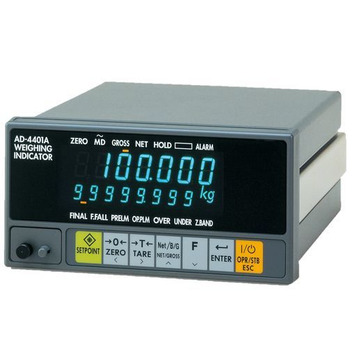 Digitaler Wägeindikator/Controller - AD-4401A - A&D COMPANY, LIMITED - Einbau / für hohen Durchsatz / Tisch
