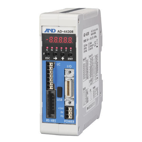 LED-Display-Wägeindikator - AD-4430R - A&D COMPANY, LIMITED - für DIN-Schiene / schwingungsresistent / USB