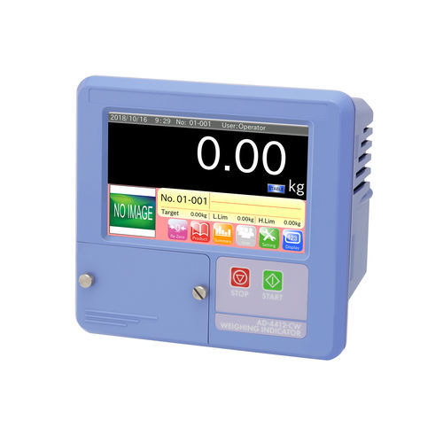 Wägeindikator mit Touchscreen - AD4412-CW - A&D COMPANY, LIMITED - einbaufähig / wasserdicht / IP65