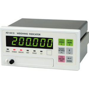 LED-Display-Wägeindikator - AD-4410 - A&D COMPANY, LIMITED - Benchtop / einbaufähig / schwingungsresistent
